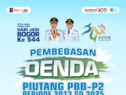 Pemkot Bogor Bebaskan Denda Piutang PBB-P2 Periode 2013–2025, Berlaku Hingga 30 Juni 2026