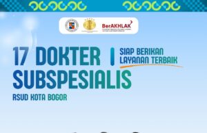 Terlengkap Se-Bogor! 17 Dokter Sub-Spesialis Ada di RSUD Kota Bogor, dari Jantung, Kanker Hingga Tulang Belakang