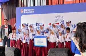 Peringati Hari Anak Nasional 2026, BRI BO Bogor Pajajaran Salurkan Bantuan Pendidikan ke SDN Sukamahi 2 Megamendung