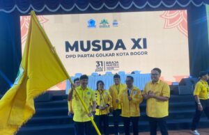 Aklamasi di Musda XI, Rusli Prihatevy Dituntut Jaga Soliditas dan Dongkrak Kursi Golkar Kota Bogor