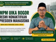 Resmi! MPM UIKA Bogor Nonaktifkan Presiden Mahasiswa BEM Periode 2025–2026, Ini Alasannya