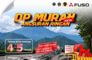 Mitsubishi FUSO Tebar Promo Besar, DP Murah, Bunga 0% dan Servis Gratis Hingga 40.000 Km