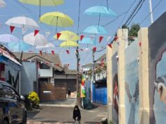 HUT RI ke-81, Kampung Mural Cikaret Resmi Diluncurkan, Dorong Kreativitas dan Ekonomi Warga