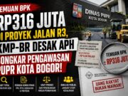 Rp316 Juta Jadi Temuan di Proyek Jalan R3, KMP-BR Desak APH Usut Total Dinas PUPR Kota Bogor