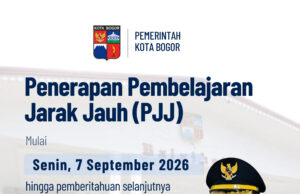 Utamakan Keselamatan Siswa, Dedie Rachim Instruksikan Sekolah di Kota Bogor Gelar Belajar dari Rumah
