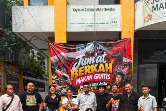 Konsisten 6 Tahun Tanpa Donatur Luar, Yayasan CAS Bogor Rutin Gelar Jumat Berkah dan Serukan Pesan Damai
