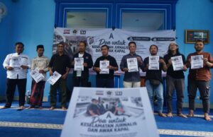 Ketuk Pintu Langit untuk 5 Jurnalis dan 3 Kru Kapal, Tiga Organisasi Pers Bogor Gelar Doa Bersama