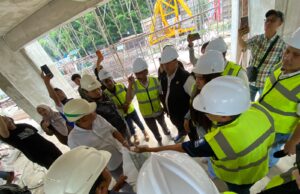 Tinjau GOR Pajajaran, Komisi III DPRD Kota Bogor Wanti-wanti Proyek Tepat Waktu dan Sesuai Spek