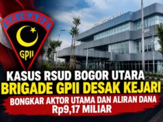 Kasus RSUD Bogor Utara, Brigade GPII Desak Kejari Bongkar Aktor Utama dan Aliran Dana Rp9,17 Miliar
